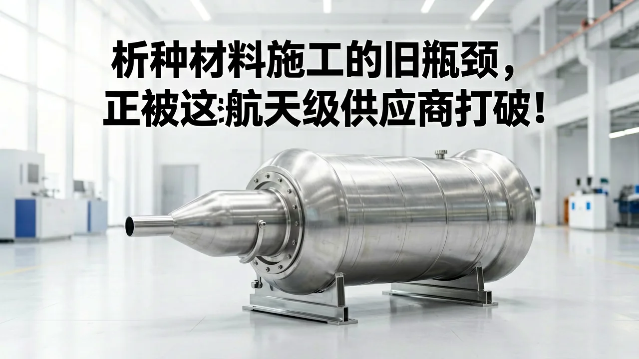 特种材料施工的旧瓶颈，正被这家航天级供应商打破